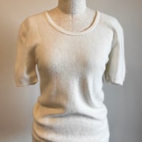 〈vintage〉made in Germany/angora cutsew
