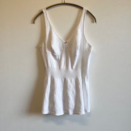 〈vintage〉euro cotton camisole