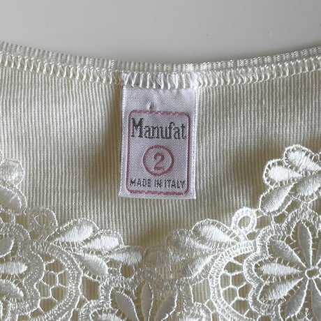 〈vintage〉Euro underwear camisole (dead stock)