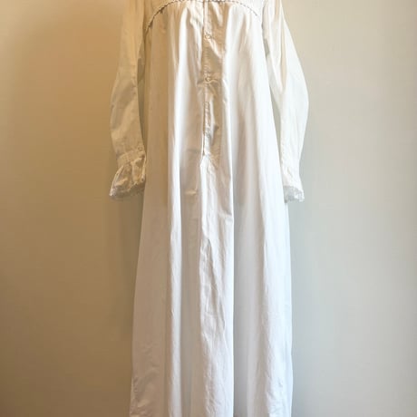 〈antique〉scallop band collar onepiece