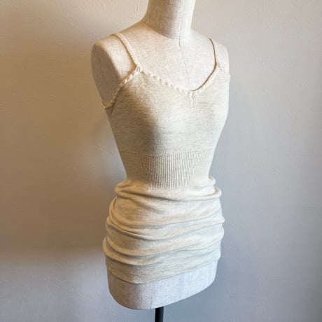 〈vintage〉wool camisole