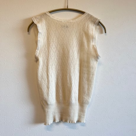 〈vintage〉made in England / wool cutsew