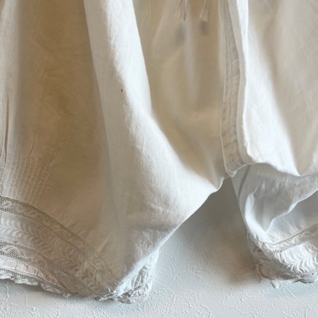 〈antique〉cotton drawers pants