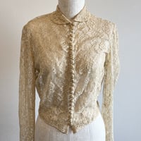 〈vintage〉lace blouse