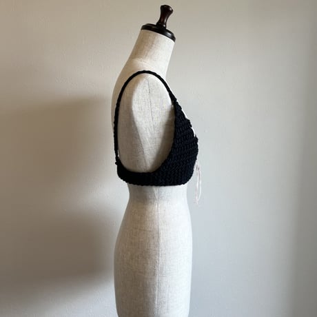 〈vintage〉knit bustier