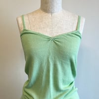 〈vintage〉euro camisole light green