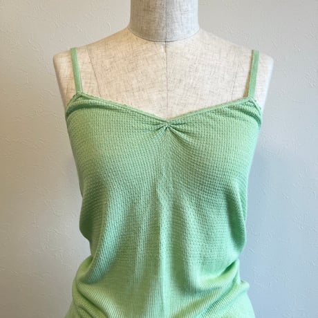 〈vintage〉euro camisole light green