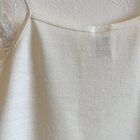 〈vintage〉Euro underwear camisole (dead stock)