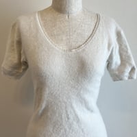 〈vintage〉angora knit tops