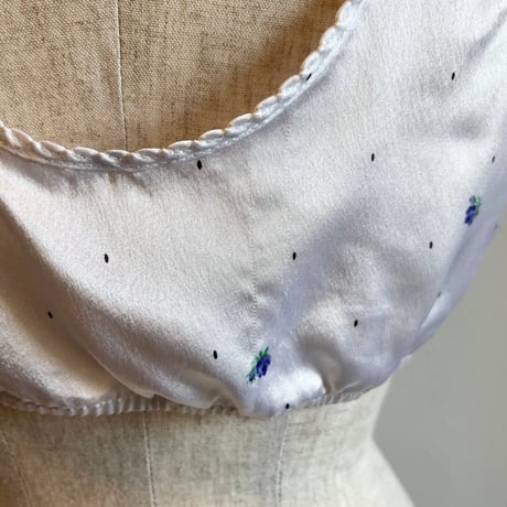 〈vintage〉made in Italy/satin bustier