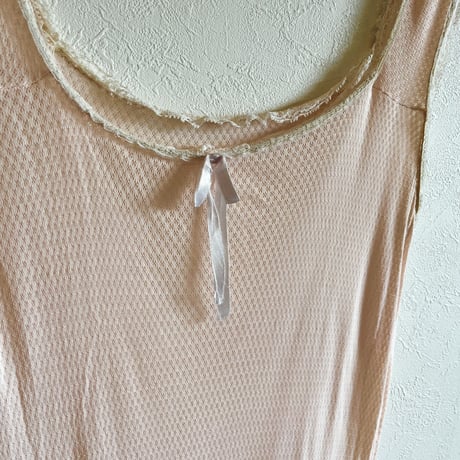 〈vintage〉powder pink slip