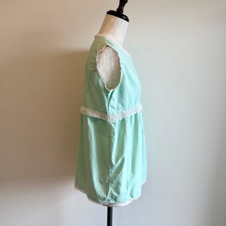 〈antique〉mint green blouse