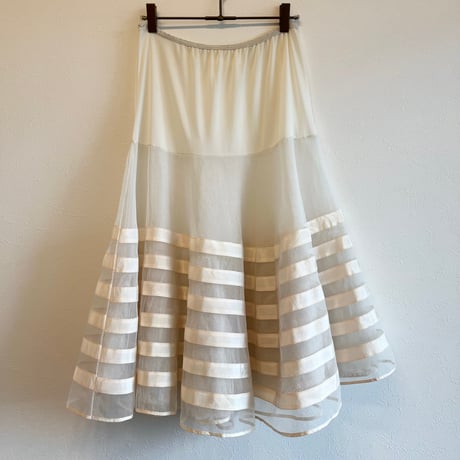 〈vintage〉skirt with panniers
