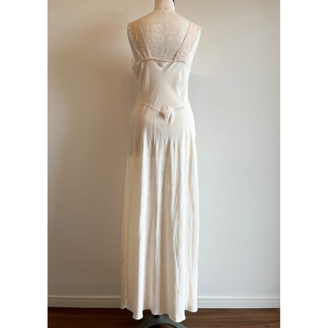 〈vintage〉baby pink slip dress