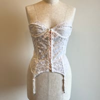 〈vintage〉made in Germany/lace bustier