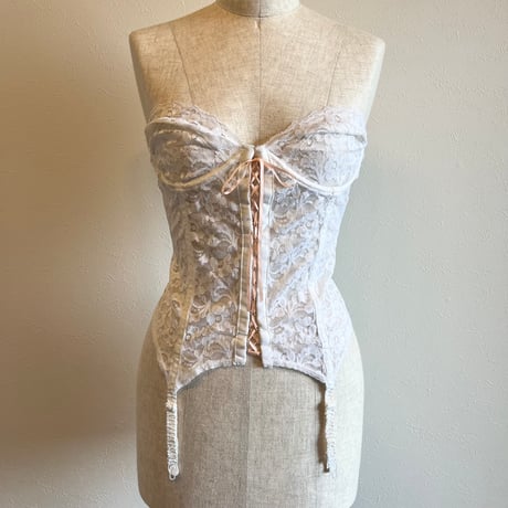 〈vintage〉made in Germany/lace bustier