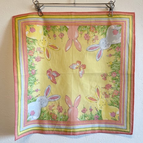 〈vintage〉drawing design scarf