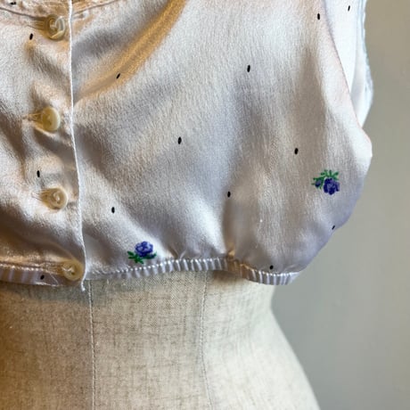 〈vintage〉made in Italy/satin bustier