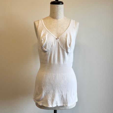 〈vintage〉euro cotton camisole