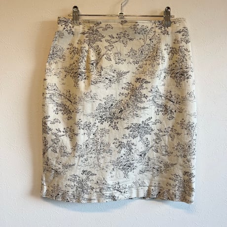 〈vintage〉made in USA/ pattern skirt