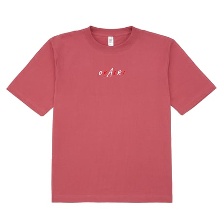 【B:郵送用】斉藤慶"OKAERI"5分袖Tシャツ