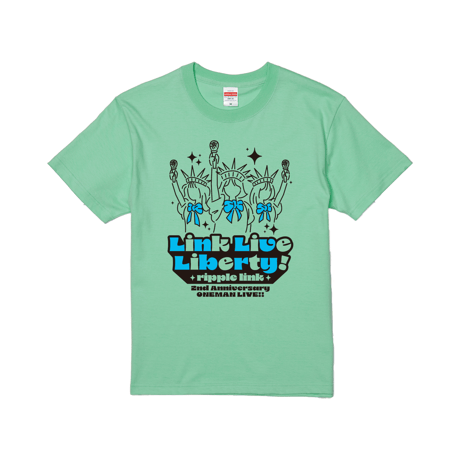 【B:郵送用】ripple link ワンマンTシャツ