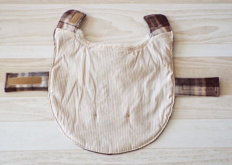 犬服＆バッグ】お揃いでお出かけ❤ わんちゃん用ファー付きお出かけ