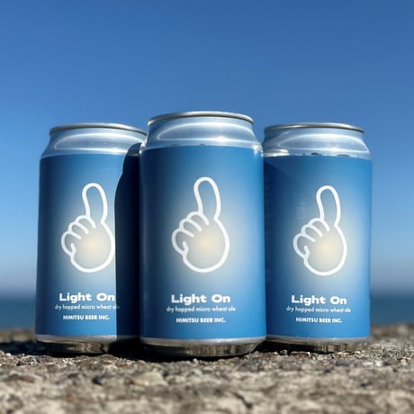 ひみつビール 「Light On・ライトオン」 缶 350ml