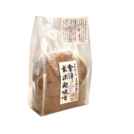 【目黒麹店】玄米麹味噌 　　　十八割 700g