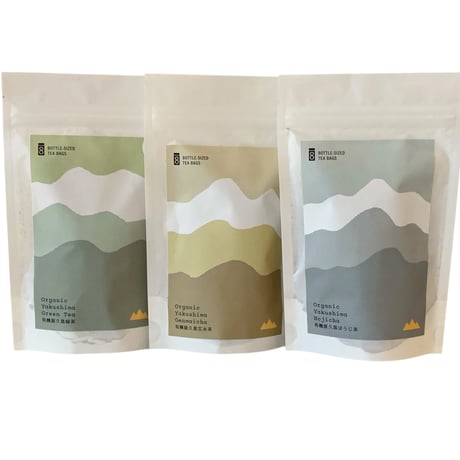 屋久島八万寿茶園 有機茶 8Bottle ティーバッグ　YAKUSHIMA HACHIMANJYU ORGANIC TEA　LEAF　8Bottle TEA BAG