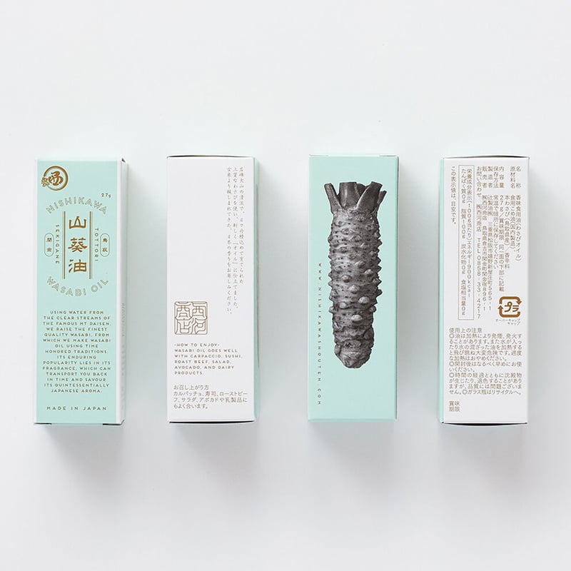 西河商店 わさびオイル 27g スポイド瓶 | &FARMS