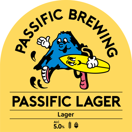 PASSIFIC BREWING 「PASSIFIC LAGER」 缶 350ml