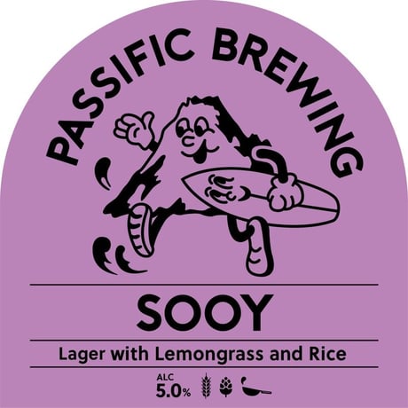 PASSIFIC BREWING 「SOOY」 缶 350ml
