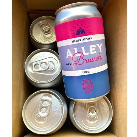 YOROCCO BEER ヨロッコビール 「Alley in Brussels・アリー イン ブリュッセル」 缶 350ml