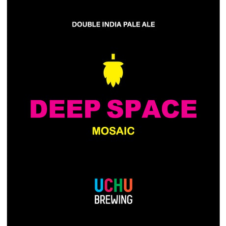UCHU BREWING うちゅうブルーイング 「DEEP SPACE Mosaic・ディープスぺイスモザイク」 缶 350ml