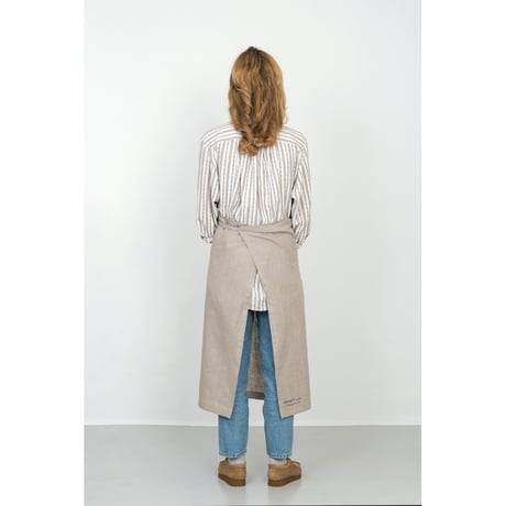 fog linen work フルエプロン