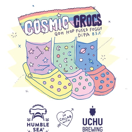 うちゅうブルーイング 「COSMIC CROCS・コズミック クロックス」 缶 350ml