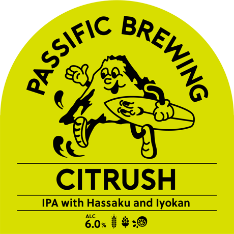 PASSIFIC BREWING 「Citrush・シトラッシュ」 缶 350ml