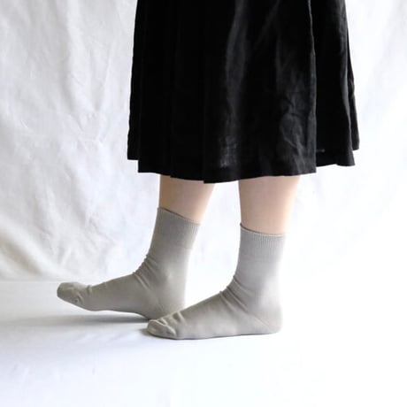 NISHIGUCHIKUTSUSHITA(ニシグチクツシタ）エジプトコットンプレーンソックス
