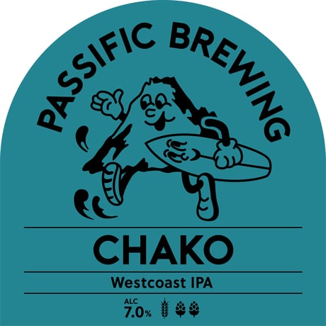PASSIFIC BREWING パシフィックブルーイング 「CHAKO・チャコ」 缶 350ml
