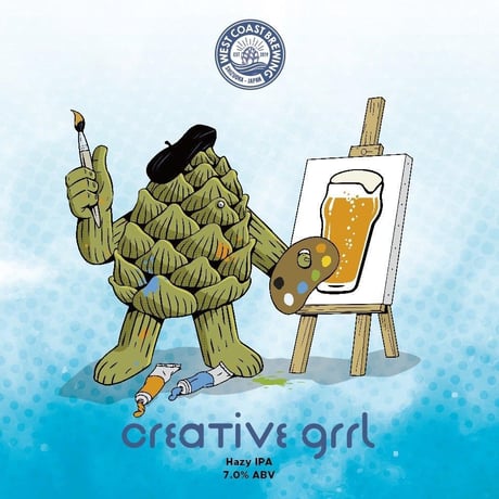 WEST COAST BREWING 「Creative Grrl」 缶 500ml