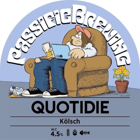 PASSIFIC BREWING 「QUOTIDIE」 缶 350ml