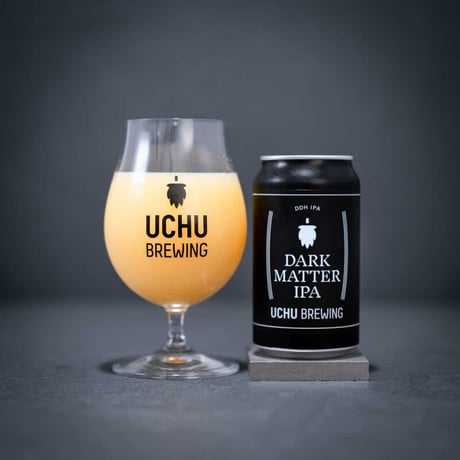 UCHU BREWING うちゅうブルーイング 「DARK MATTER IPA・ダークマターIPA」 缶 350ml