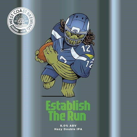 WEST COAST BREWING 「Establish The Run」 缶 500ml