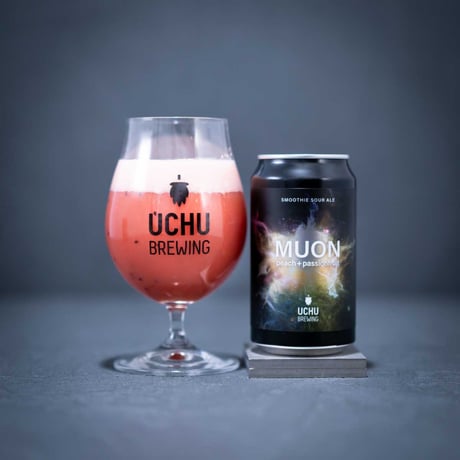 うちゅうブルーイング 「MUON peach+passionfruit・ミューオン」 缶 350ml