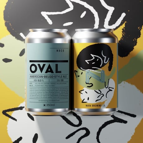 Nara Brewing Co. 奈良醸造 「OVAL・オーヴァル」 缶 350ml