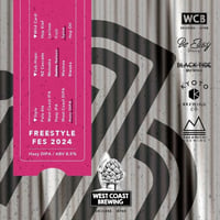 WEST COAST BREWING ウェストコーストブルーイング 「Freestyle Fes 2024」 缶 500ml