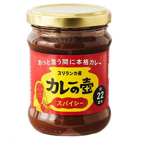 あっという間に本格スパイスカレー　カレーペースト　カレーの壺スパイシー