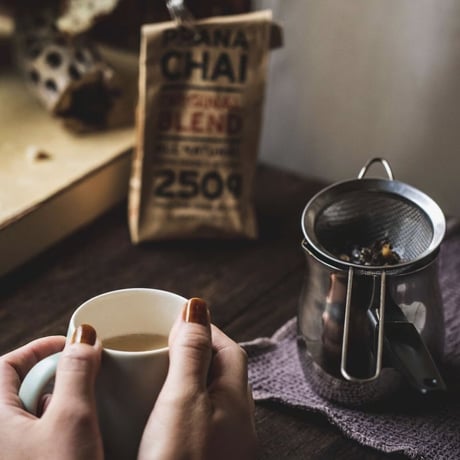 絶品本格マサラチャイ　PRANA CHAI（プラナチャイ） VEGAN BLEND ヴィーガンブレンド 250g