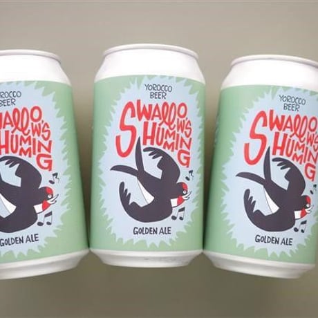 YOROCCO BEER ヨロッコビール 「Swallow's Humming・スワローズ ハミング」 缶 350ml
